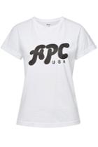 A.p.c. A.p.c. Nancy Printed Cotton T-shirt