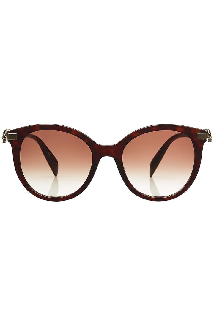Alexander Mcqueen Eyewear Alexander Mcqueen Eyewear Sunglasses With Embellishment