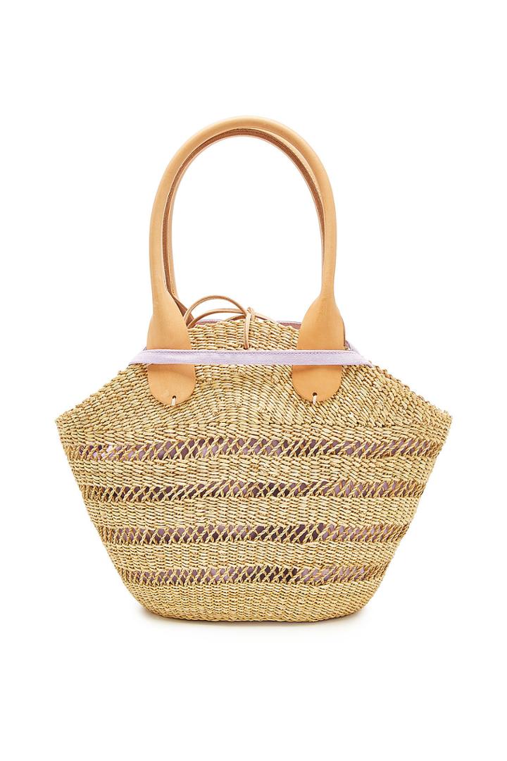 Muuñ Muuñ Tina Woven Straw Tote