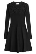 Red Valentino Red Valentino Dress With Lace - Black