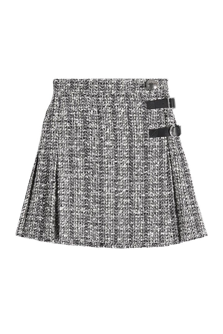 Alexander Mcqueen Alexander Mcqueen Tweed Mini Skirt