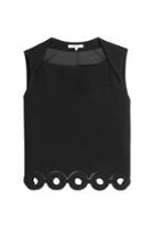 Carven Carven Sleeveless Top With Cut-out Detail - Black