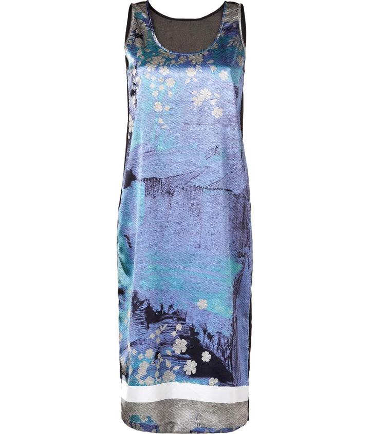 Preen Floral Print Midi-dress