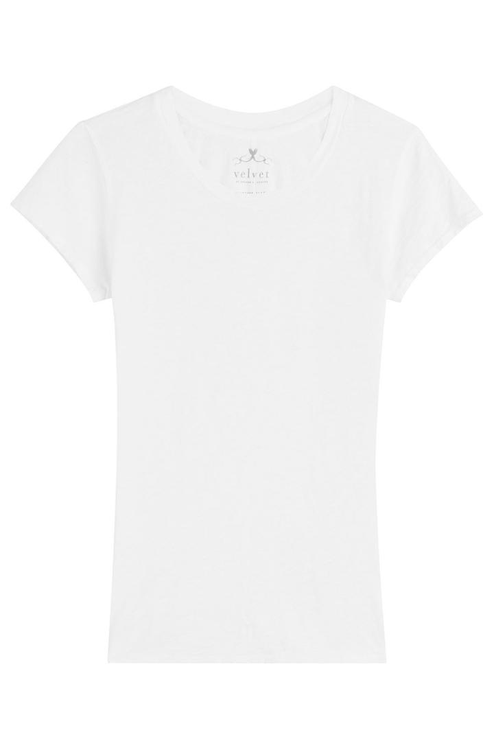 Velvet Velvet Cotton T-shirt - White