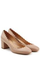 Chloé Chloé Leather Pumps - Beige