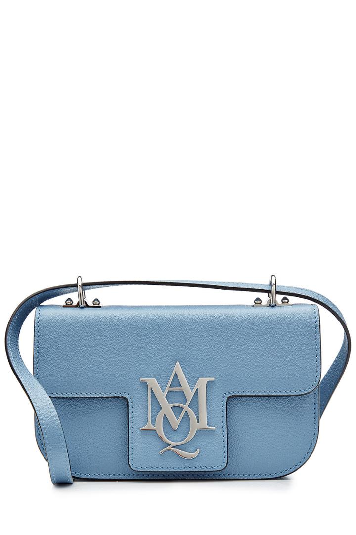 Alexander Mcqueen Alexander Mcqueen Leather Insignia Shoulder Bag