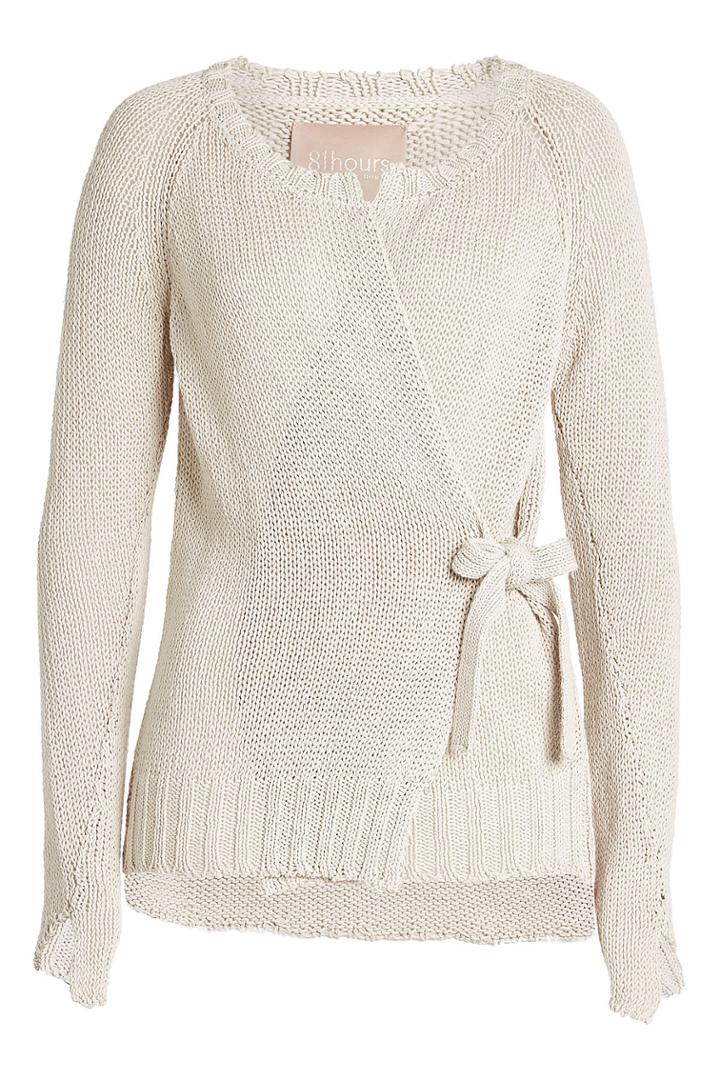 81 Hours 81 Hours Knit Cardigan With Tie