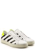 Off-white Off-white Printed Leather Sneakers