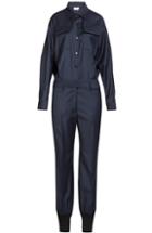 Sonia Rykiel Pinstriped Wool Jumpsuit