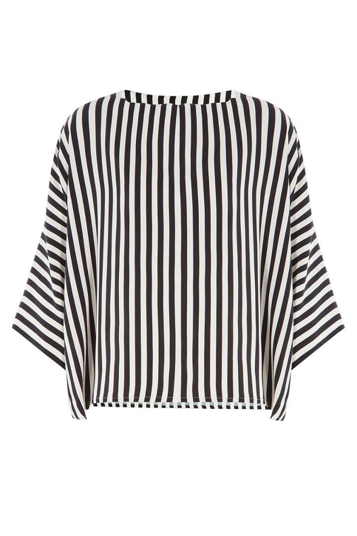 Philosophy Di Lorenzo Serafini Philosophy Di Lorenzo Serafini Striped Wide Sleeve Top - None