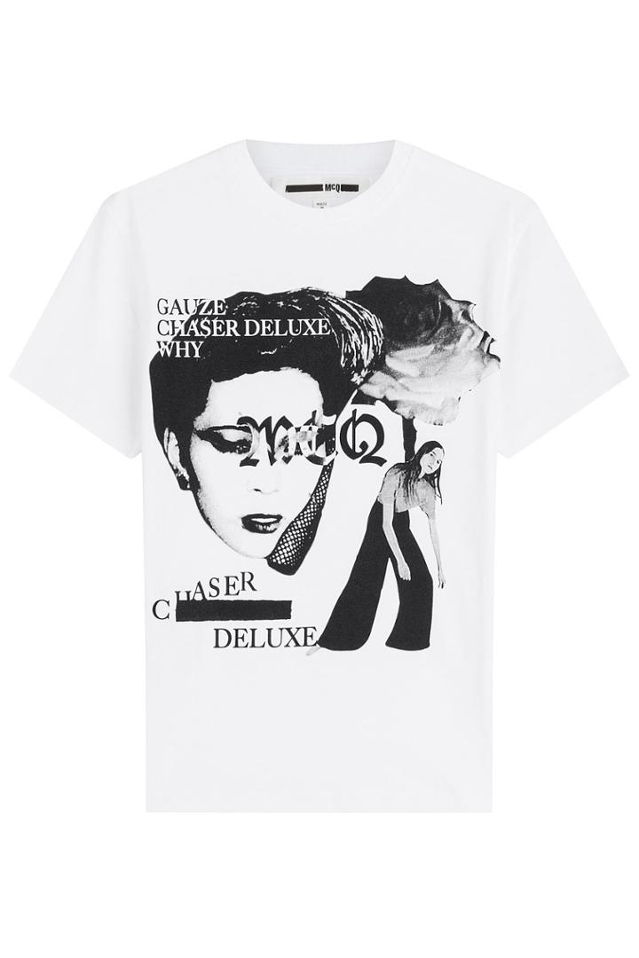 Mcq Alexander Mcqueen Mcq Alexander Mcqueen Printed T-shirt With Cotton