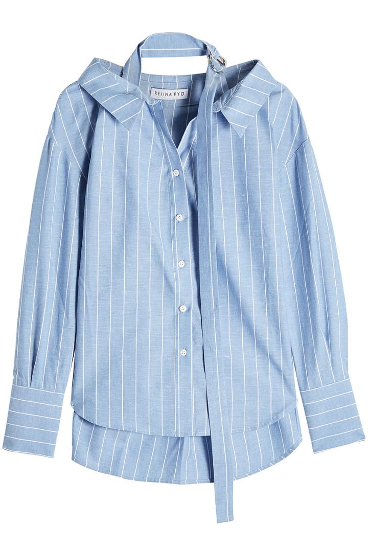 Rejina Pyo Rejina Pyo Striped Shirt With Cotton