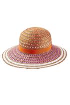 Missoni Mare Missoni Mare Woven Hat With Grosgrain Band - None
