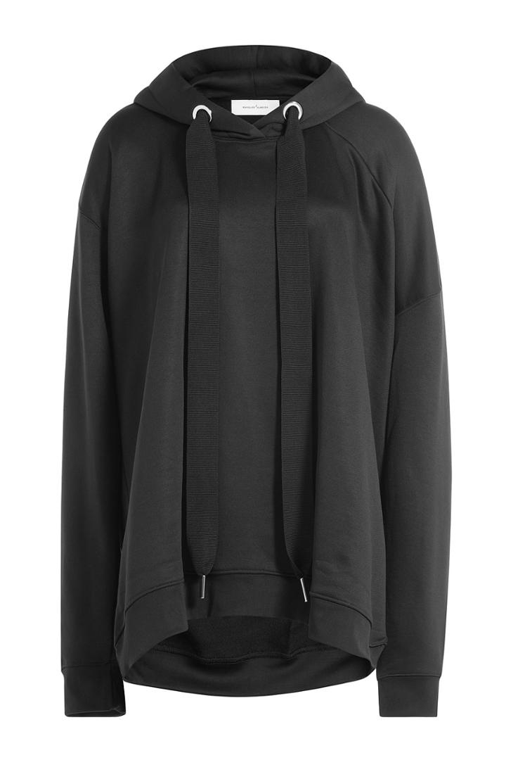 Marques Almeida Marques Almeida Oversize Hoody With Cotton - Black