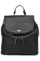 Karl Lagerfeld Karl Lagerfeld K Grainy Leather Backpack - Black