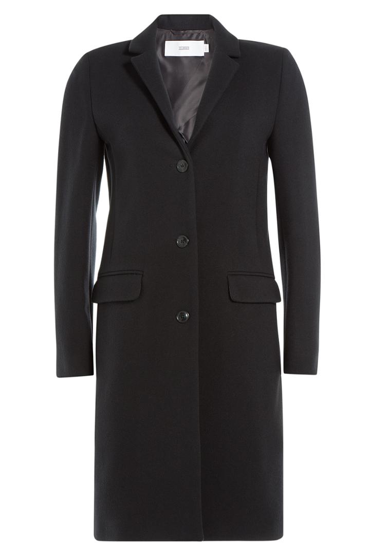 Closed Closed Wool Blend Coat - Blue