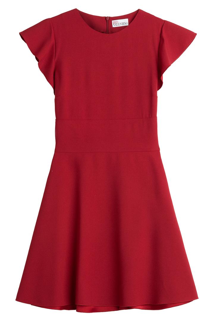 R.e.d. Valentino R.e.d. Valentino Flared Dress - Red