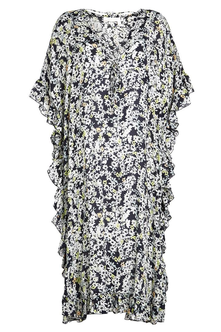 See By Chloé See By Chloé Floral Print Kaftan With Silk