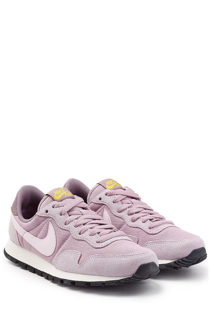 Nike Nike Internationalist Suede And Mesh Sneakers - Purple