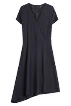 Joseph Joseph Draped Hem Crepe Dress