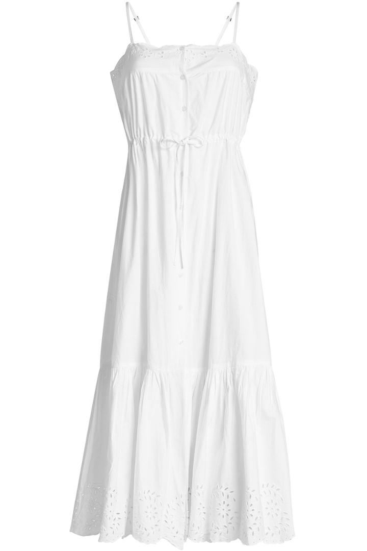 Mes Demoiselles Mes Demoiselles Cotton Dress With Cut-out Detail