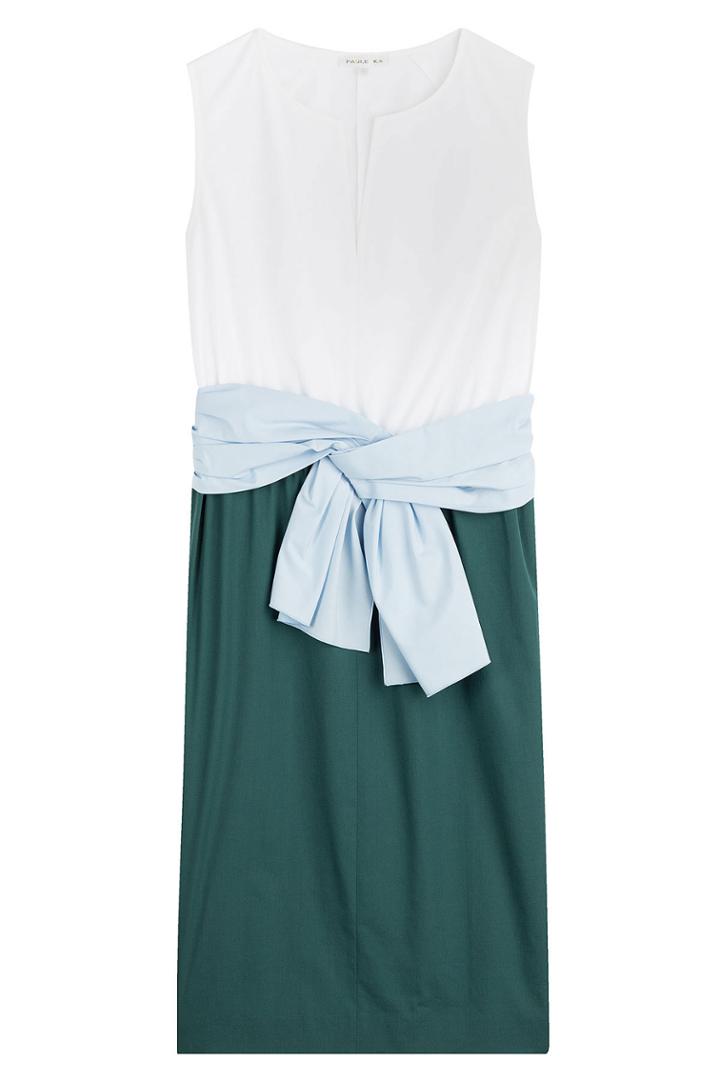 Paule Ka Paule Ka Belted Cotton Dress