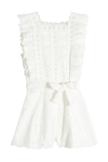 Zimmermann Zimmermann Lace Playsuit