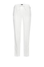The Kooples Kate Crepe Track Pants With Leather