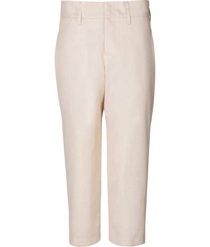 Jil Sander Cotton Wool Cropped Pants