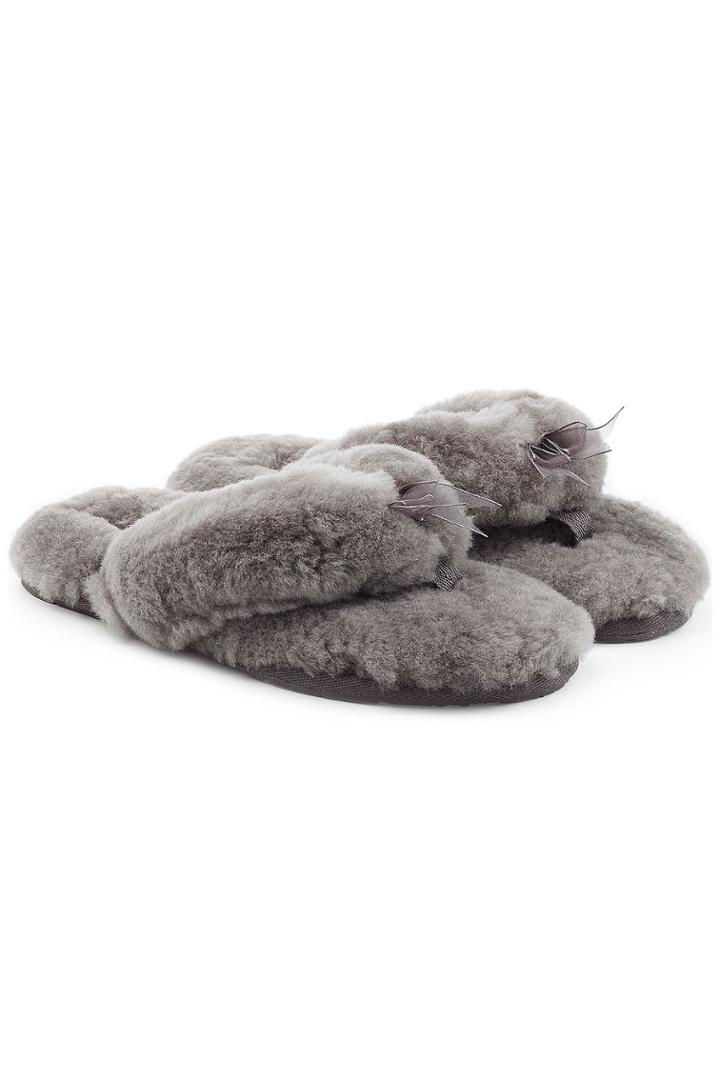 Ugg Australia Ugg Australia Fluff Sheepskin Flip-flops