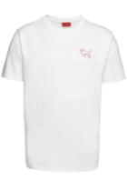 Hugo Hugo Cotton Short Sleeve T-shirt With Print