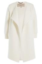 Burberry Brit Burberry Brit Cape Cardigan With Wool, Alpaca And Cashmere - White