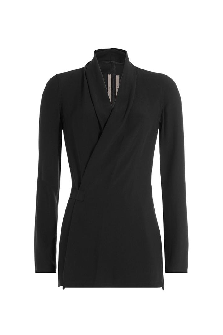 Rick Owens Rick Owens Wrap Around Top - Black