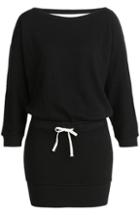 Pam & Gela Cotton Blend Sweater Dress