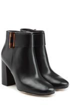 Michael Michael Kors Michael Michael Kors Leather Ankle Boots With Toggle