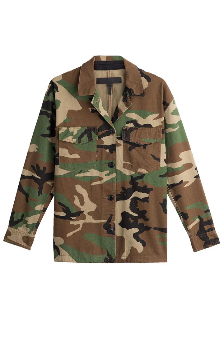 Rag & Bone Rag & Bone Cotton Camouflage Jacket