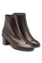 Rag & Bone Rag & Bone Willow Leather Ankle Boots With Studs