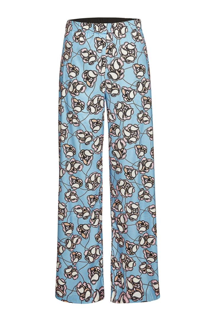 Herzensangelegenheit Herzensangelegenheit Caya Printed Pants With Silk