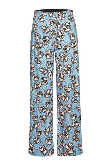 Herzensangelegenheit Herzensangelegenheit Caya Printed Pants With Silk