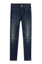 J Brand J Brand Skinny Jeans With Distressed Detail - Blue