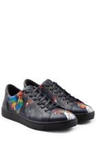 Dolce & Gabbana Dolce & Gabbana Printed Leather Sneakers