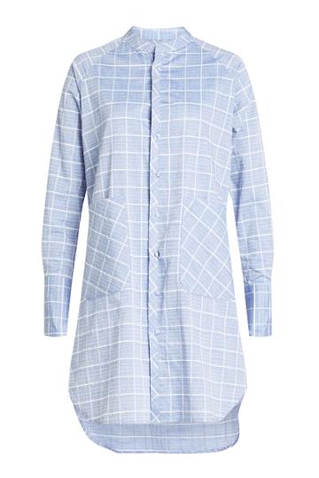 William Fan William Fan Printed Cotton Shirt Dress