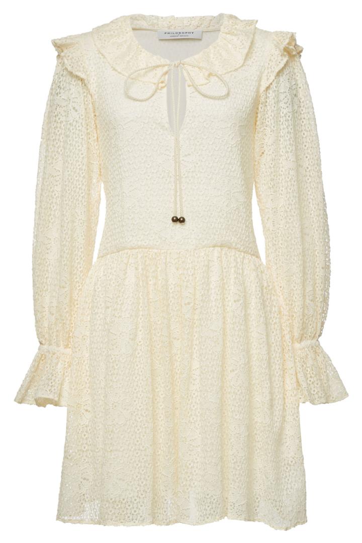 Philosophy Di Lorenzo Serafini Philosophy Di Lorenzo Serafini Mini Dress With Cotton