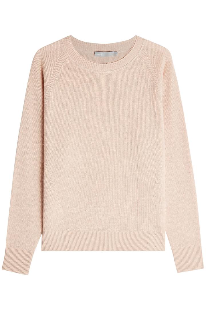 Vince Vince Cashmere And Linen Pullover