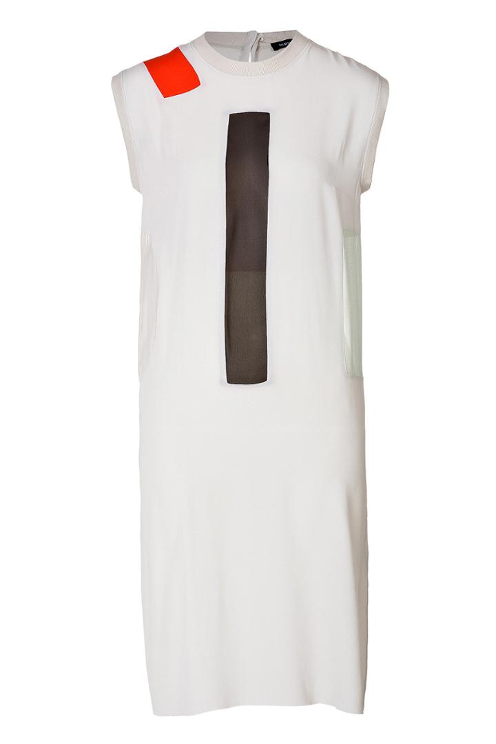 Damir Doma Damir Doma Shift Dress With Silk Paneling
