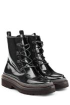 Brunello Cucinelli Brunello Cucinelli Patent Leather Ankle Boots