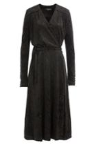 Etro Etro Flocked Dress With Wool - Black