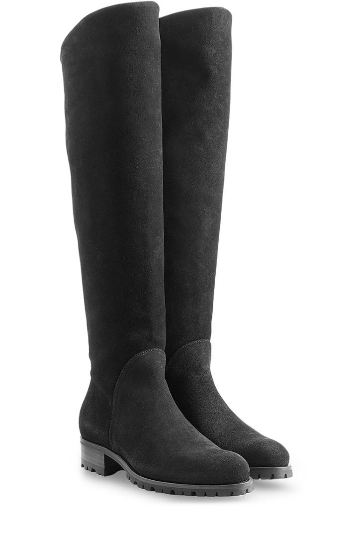 Rupert Sanderson Suede Over-the-knee Boots