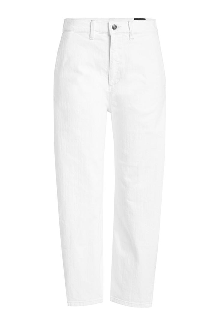 Vince Vince High Rise Utility Jeans With Cropped Ankles