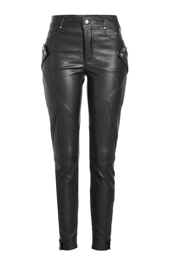Alexander Mcqueen Alexander Mcqueen Leather Biker Pants